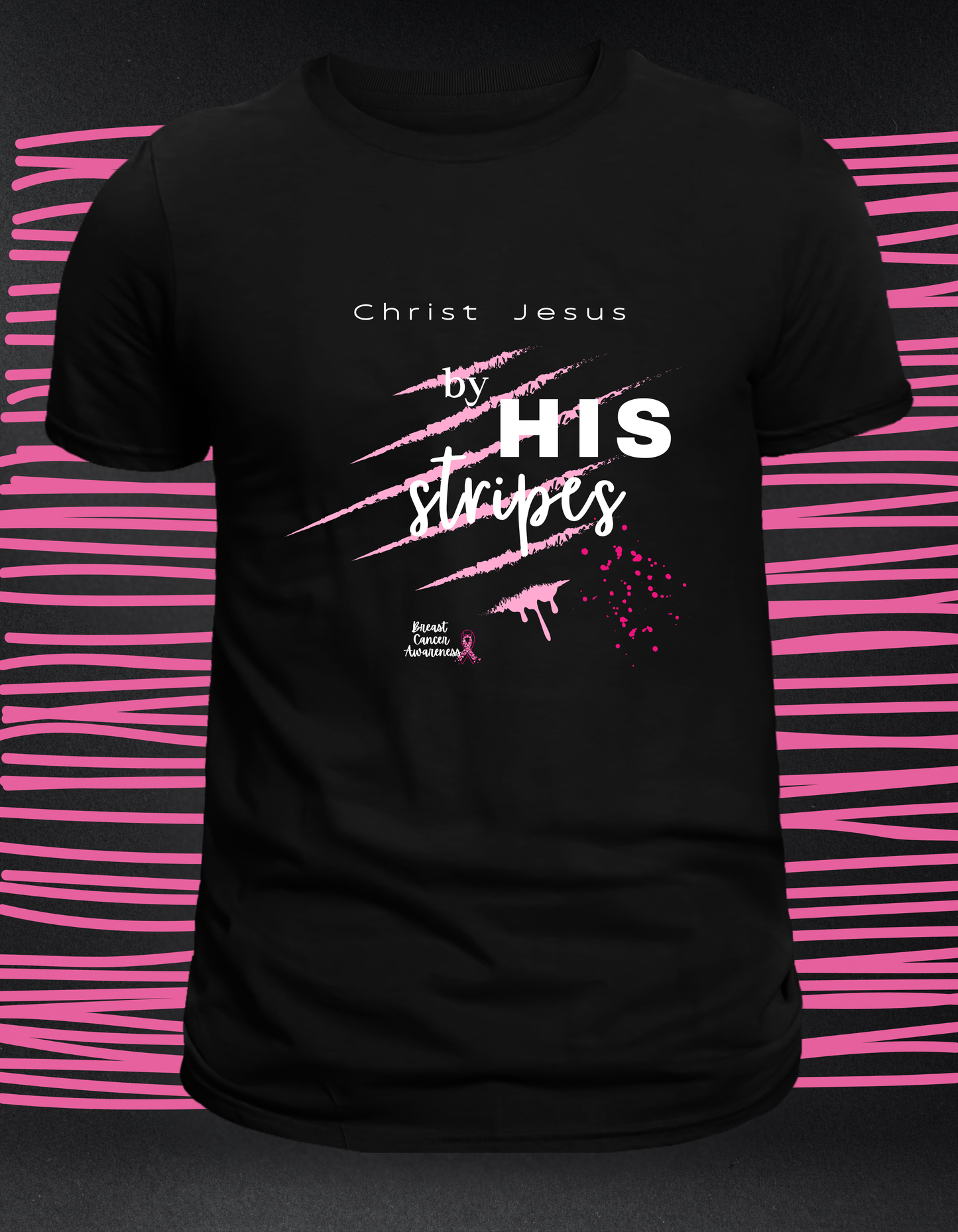 BY HIS STRIPES T-SHIRT