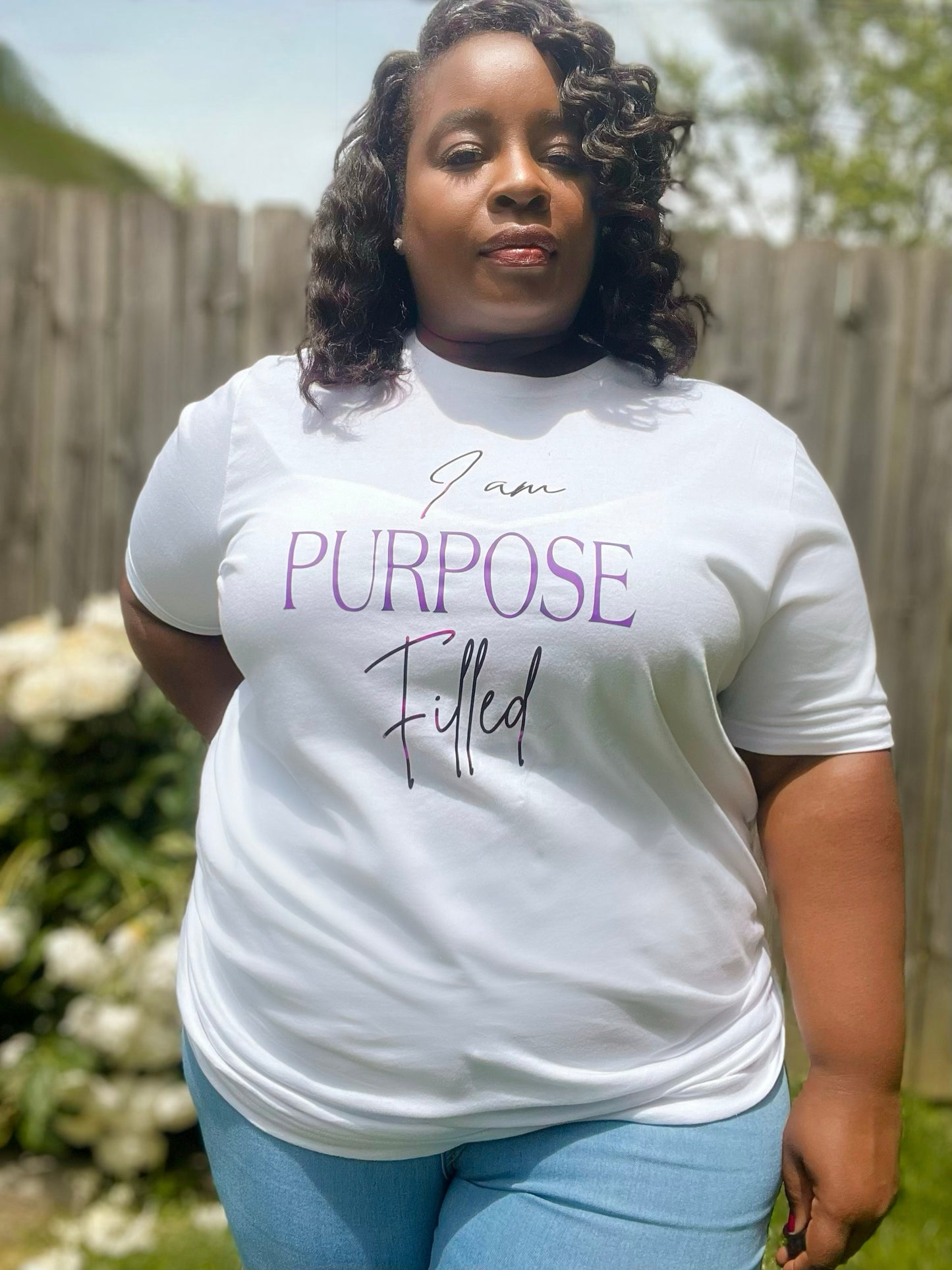 PURPOSE ADULT T-SHIRT WHITE